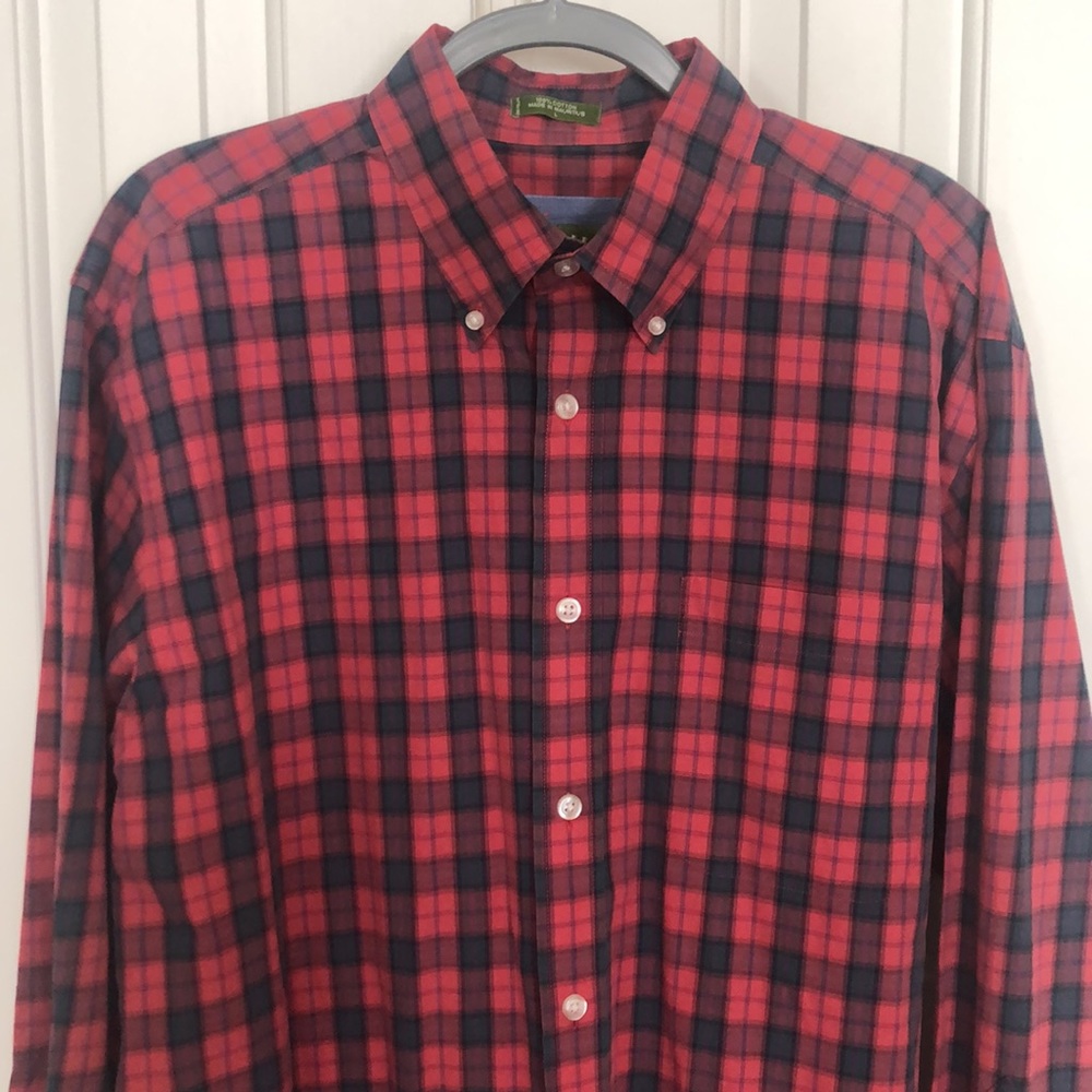 Orvis Plaid Button Down Shirt - Picture 2 of 10